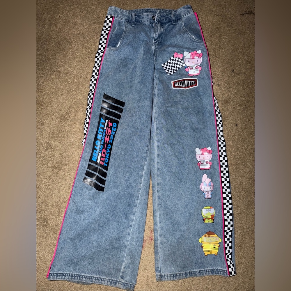 Hello Kitty and Friends Racing Baggy jeans